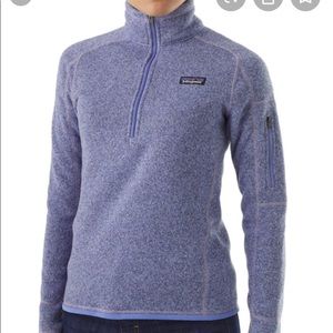 Patagonia Women’s Better Sweater 1/4 Zip purple